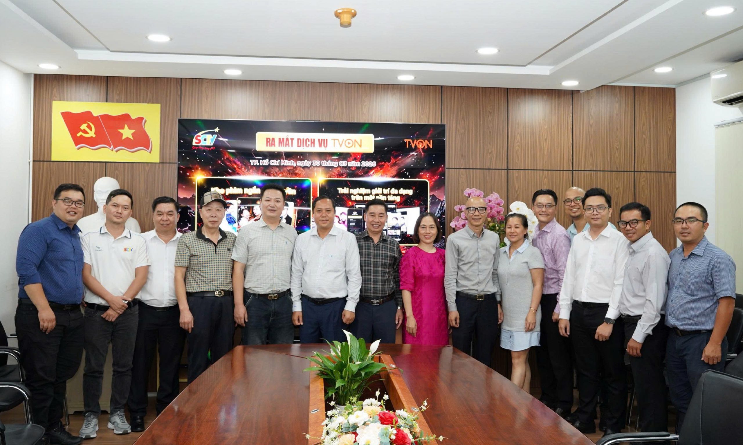 米乐集团携手 SCTV 精品短剧上线越南 TVON 平台发布会在胡志明市隆重举行